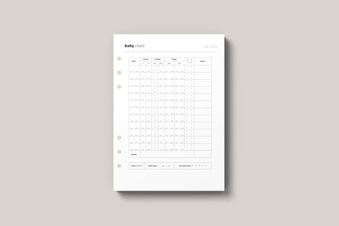 the (new) baby mama planner